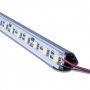 Полоска светодиодная алюминиевая SMD5050 60шт/м 12В 0.5м