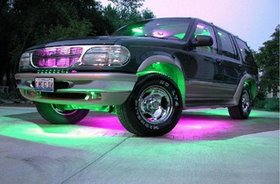 Как сделать подсветку днища автомобиля светодиодными лампами или лентами